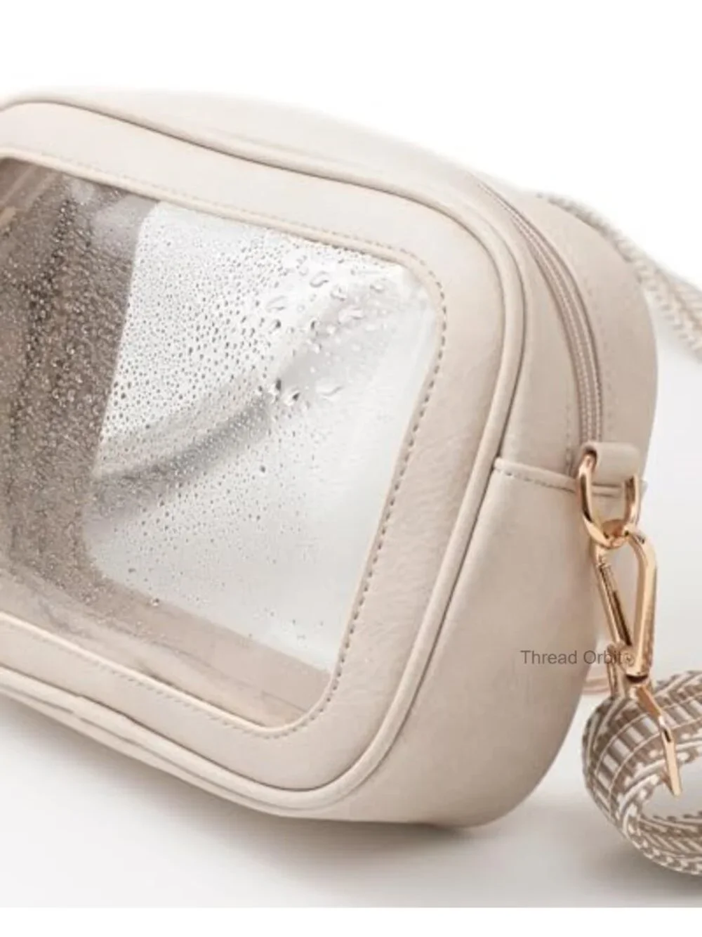 Clear Crossbody Purse Stadium Approved PVC Waterproof Bag